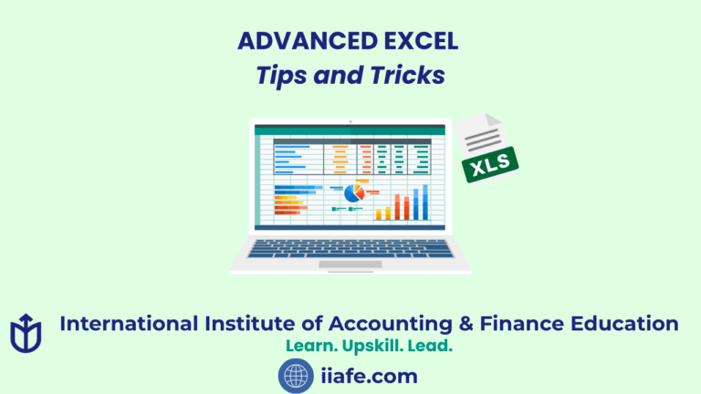 Advanced Excel – Tips and Tricks