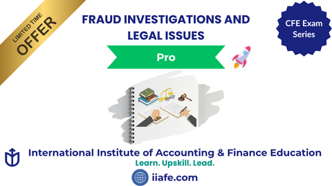Fraud investigations and Legal issues – Pro