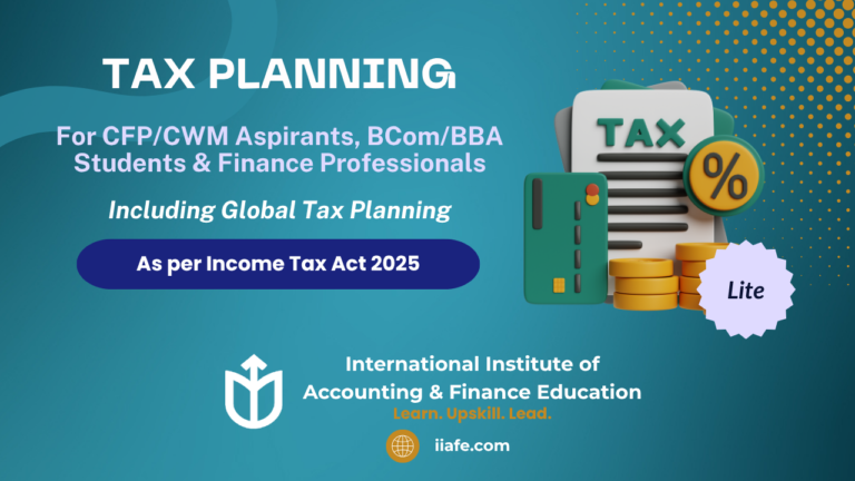 Tax Planning | Lite